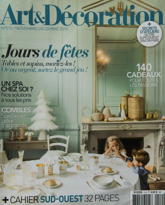 Couverture Art&Decoration - 2015