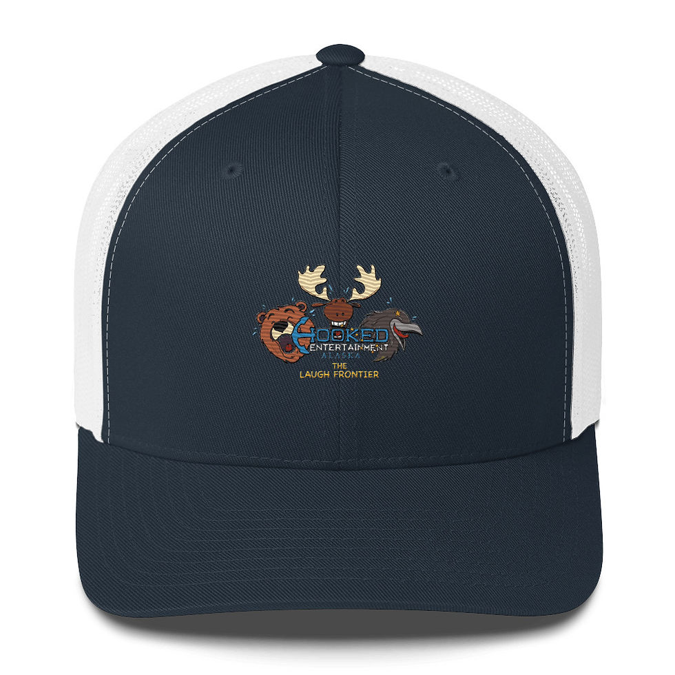 Thumbnail: The Laugh Frontier Trucker Cap