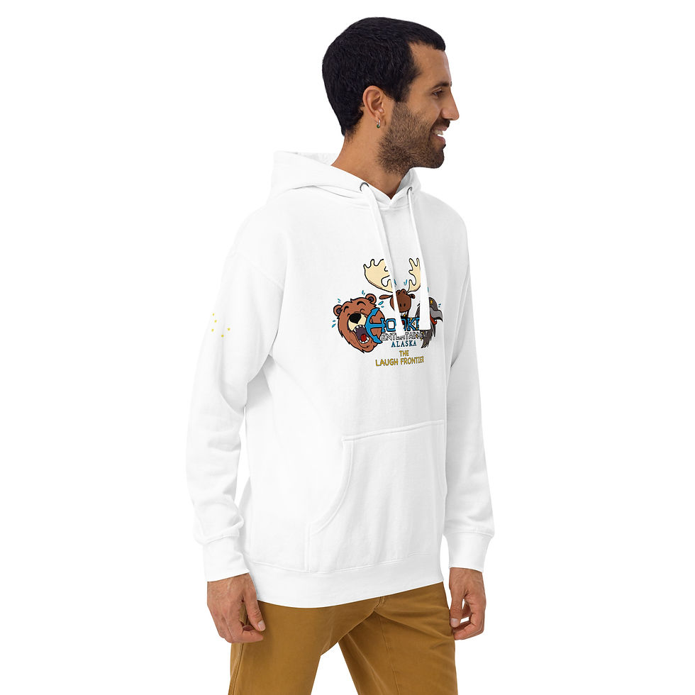 Thumbnail: The Laugh Frontier Unisex Hoodie