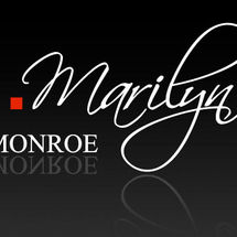 Marilyn Monroe skin care products brand - logo design.