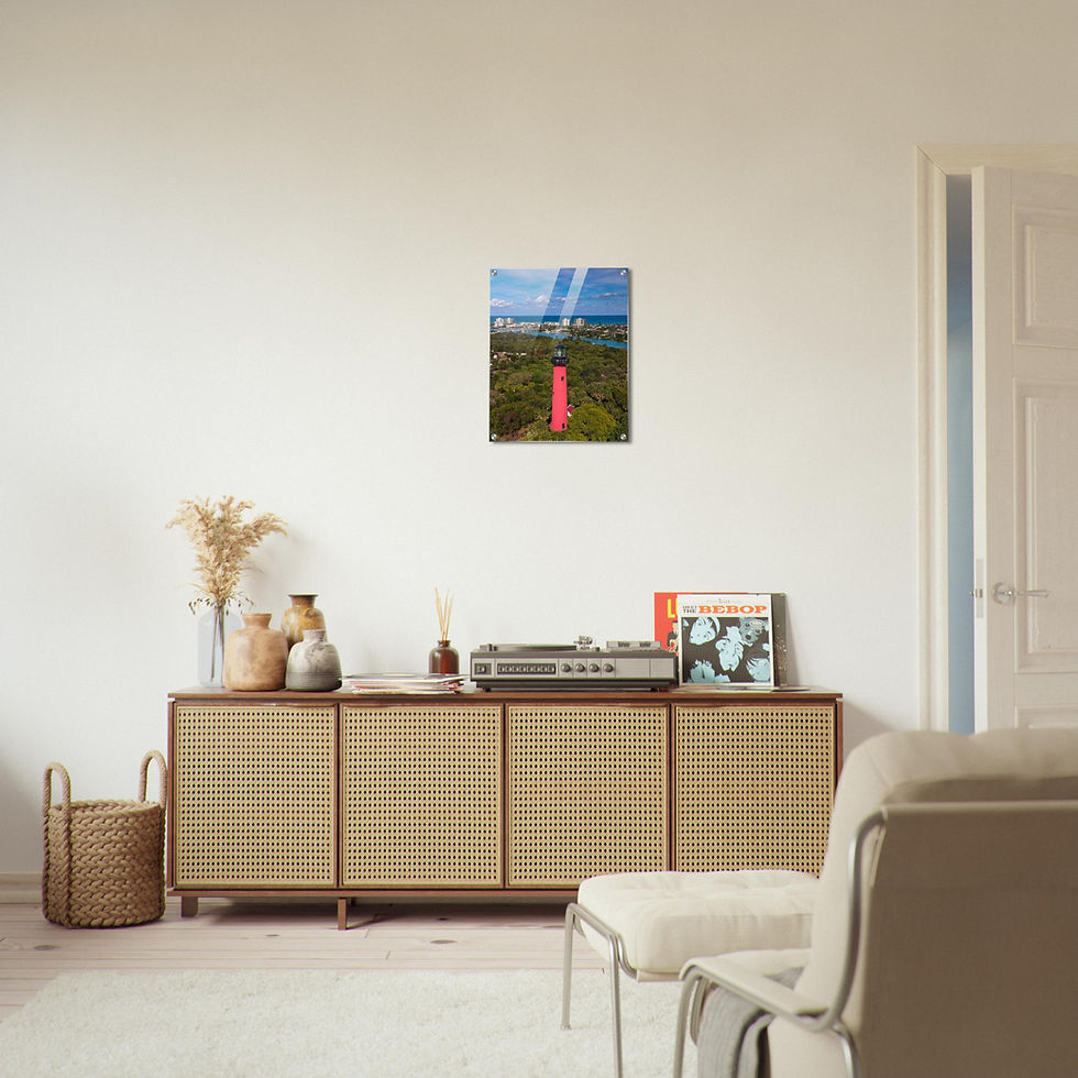 Thumbnail: Vertical Lighthouse Acrylic Printing Wall Art 16x20
