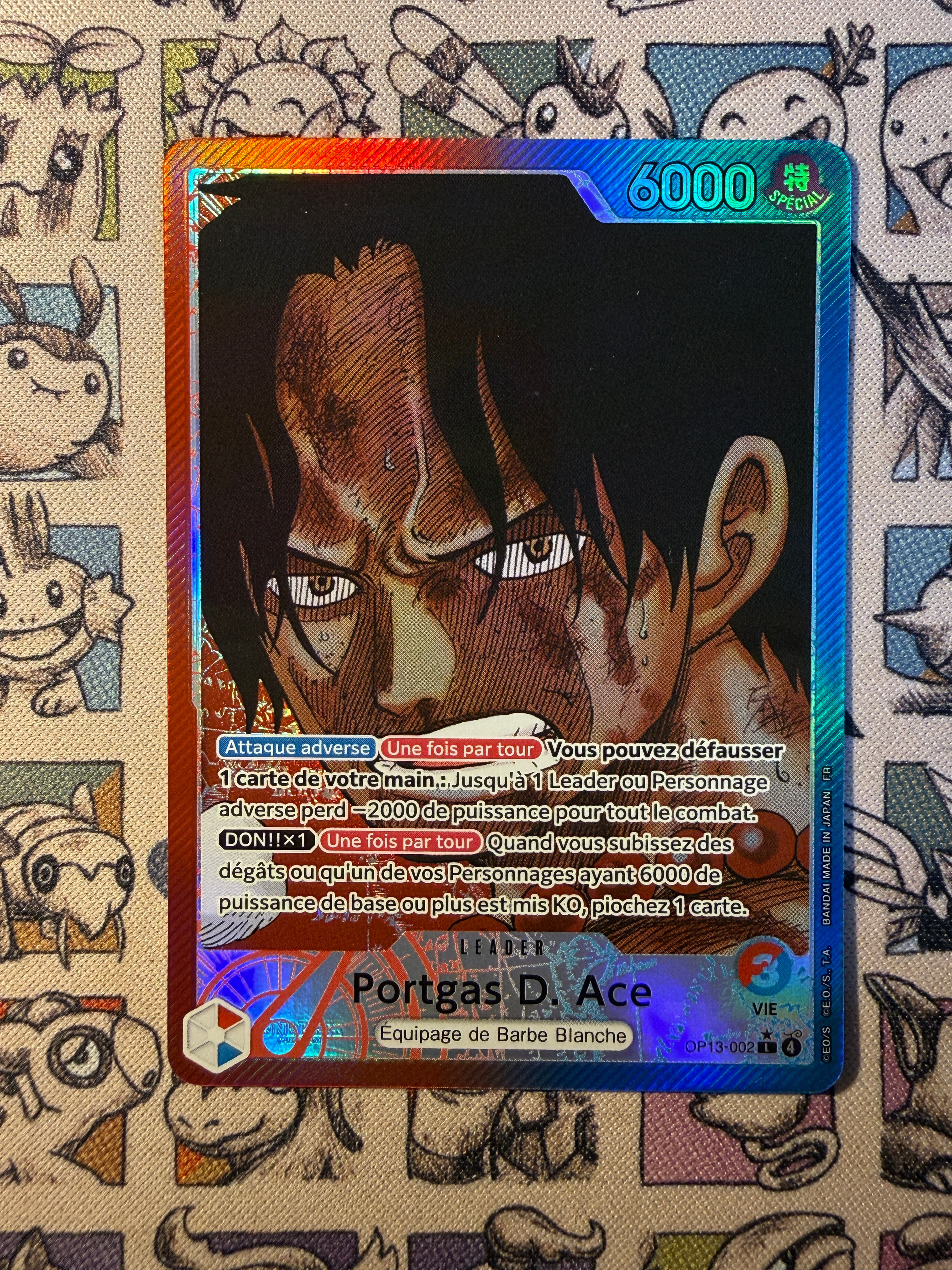 Portgas.D.Ace (OP13-002) (V.2) (2)