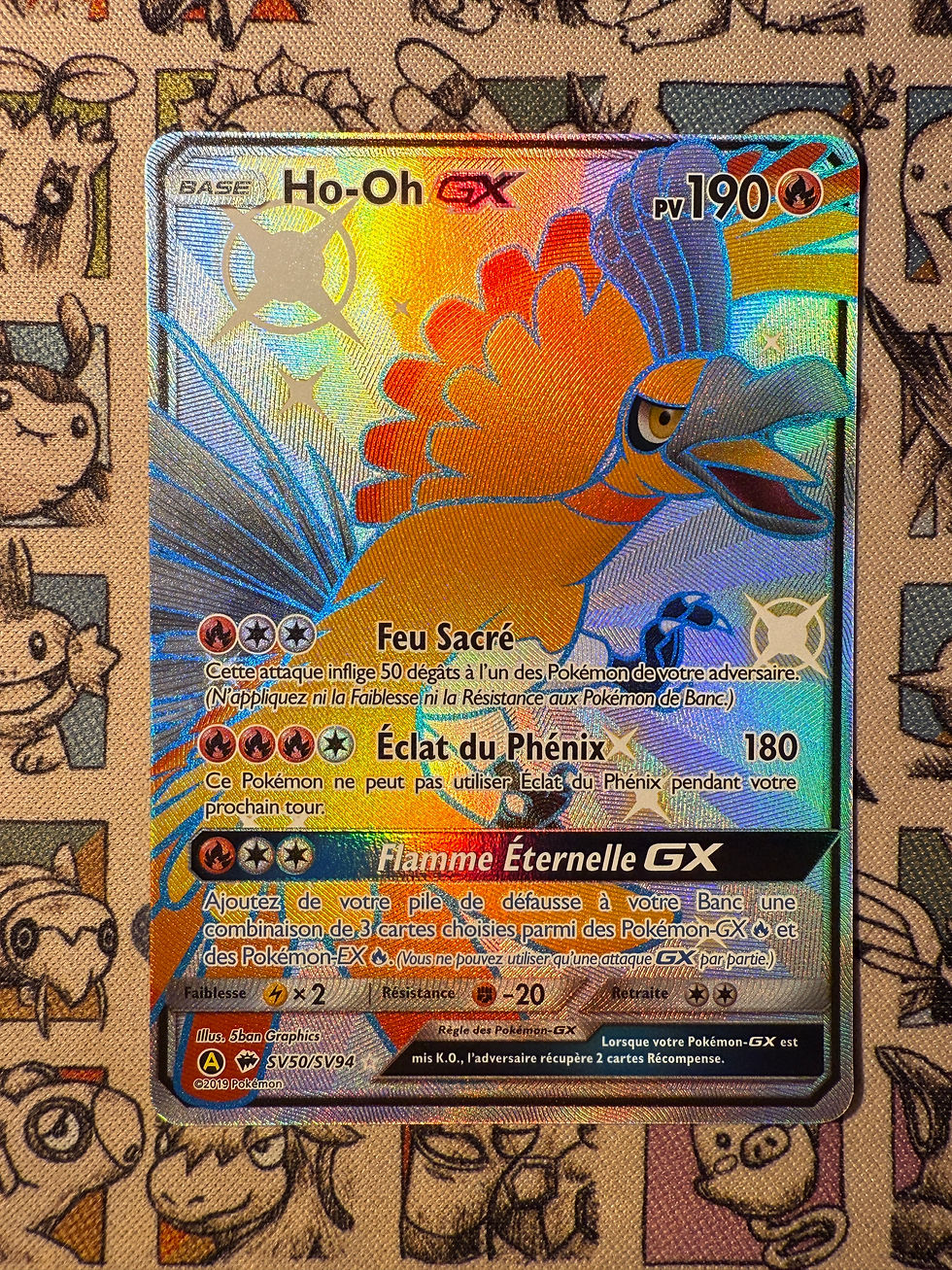 Ho-Oh GX SV50 Destinées Occultes