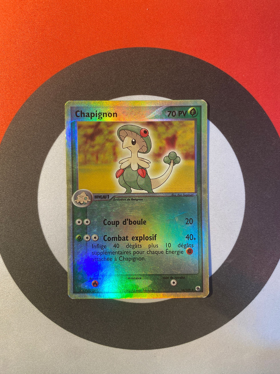 Chapignon reverse 16/109 EX Rubis & Saphir