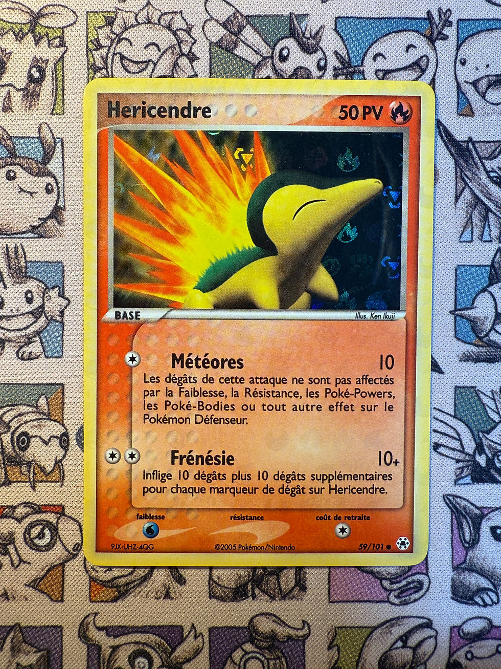 Héricendre 59 EX Hidden Legends