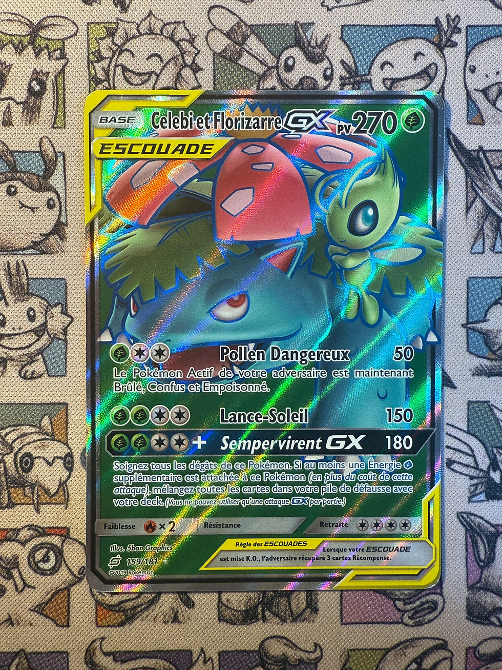 Celebi & Florizarre GX 159 Duo de Choc