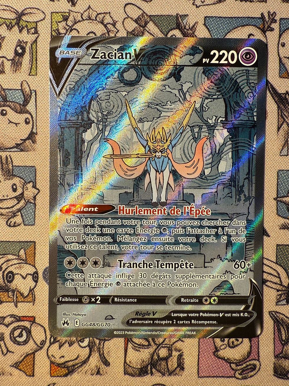 Zacian V GG48 Zenith Suprême