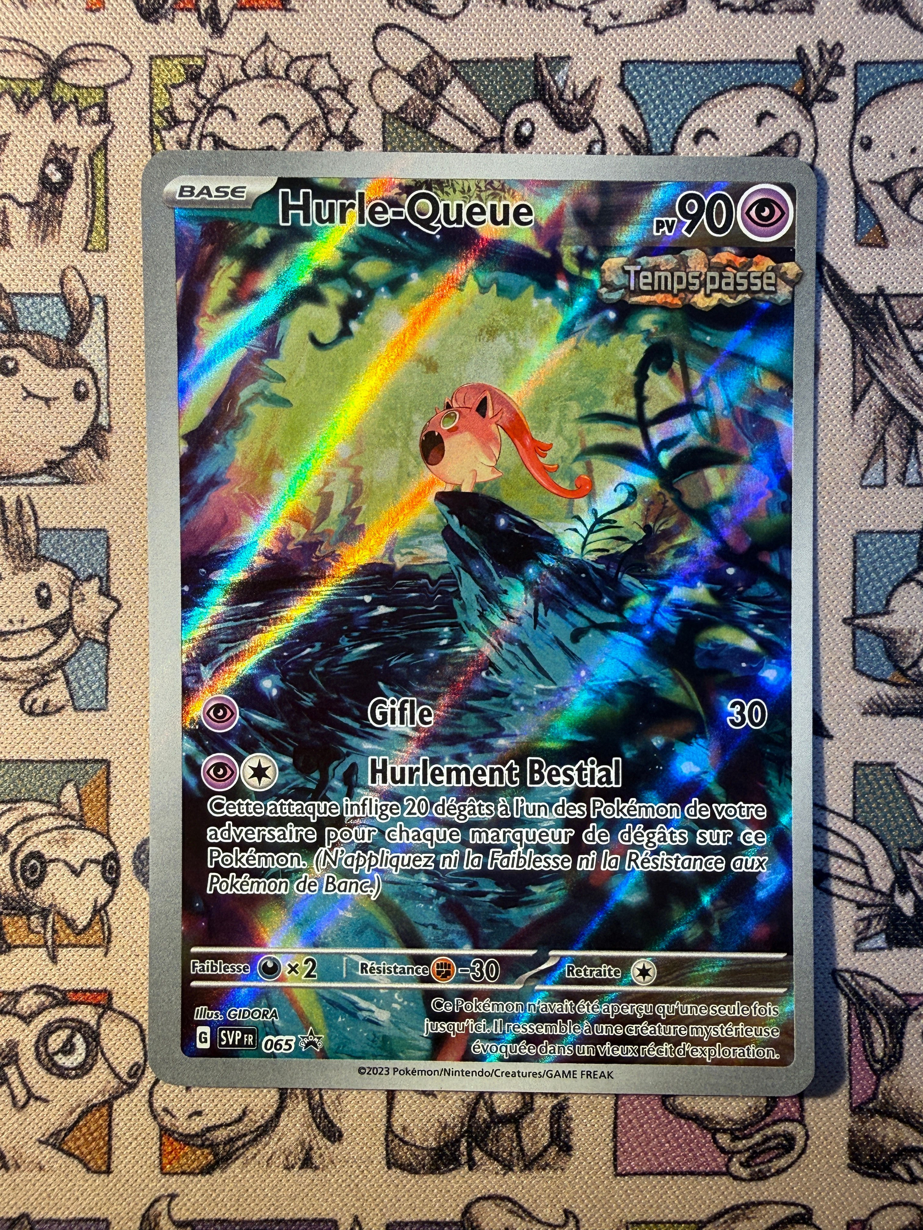 Hurle-Queue 65 Ecarlate et Violet Promos