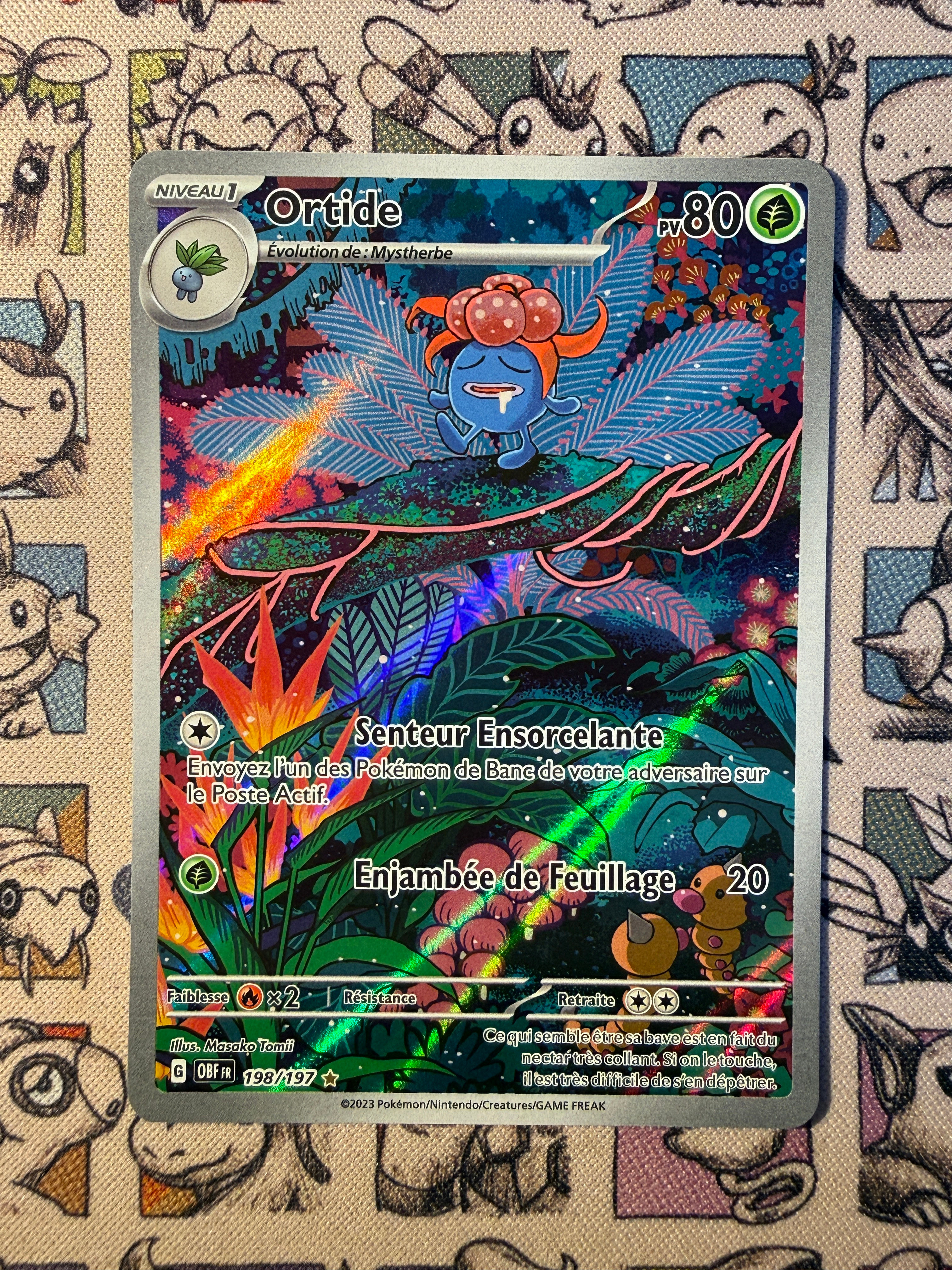 Ortide 198 Flammes Obsidiennes