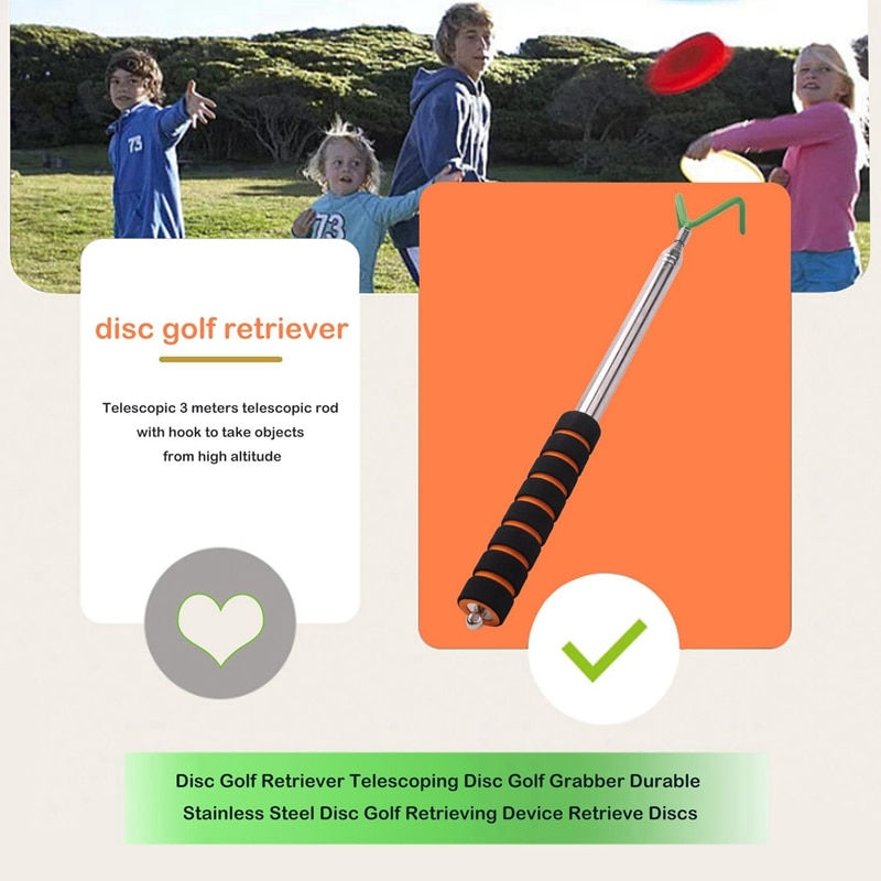Thumbnail: Telescoping Disc Golf Retrieval Tool
