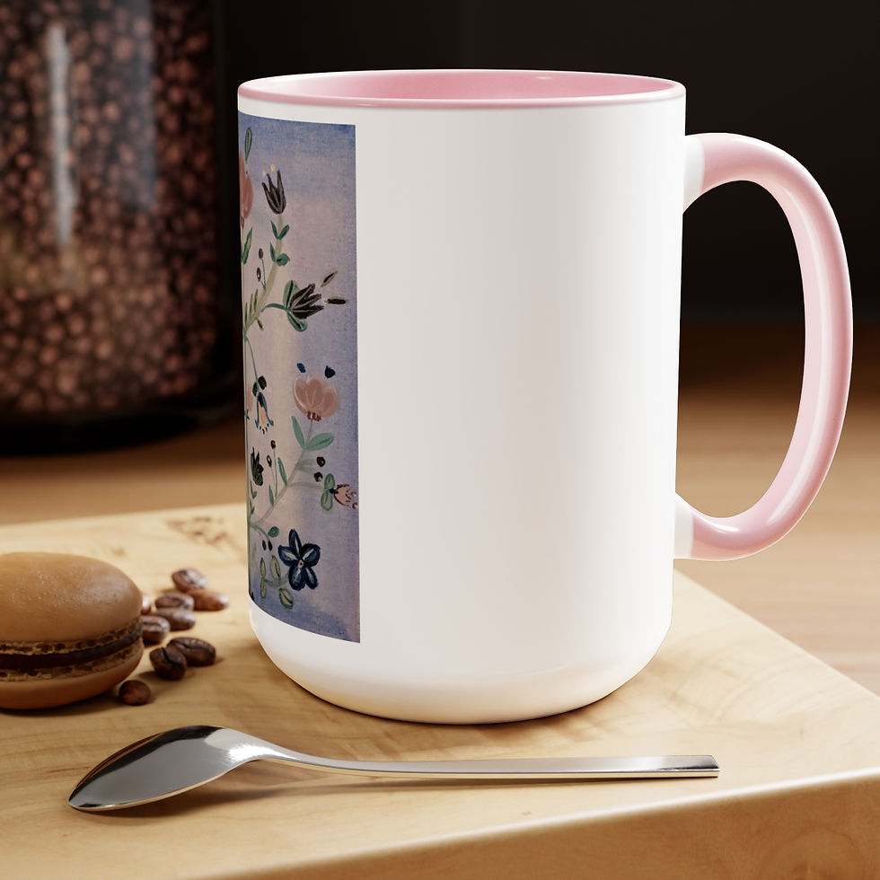 Thumbnail: Swedish Folk Art mugs