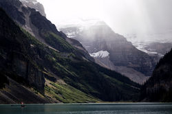 Vast Lake Passed a Storm