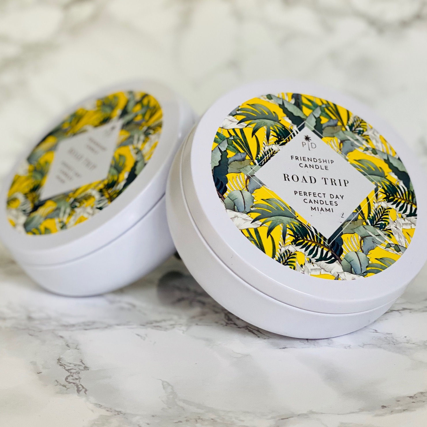 happy at home (two 11 ounce candles)