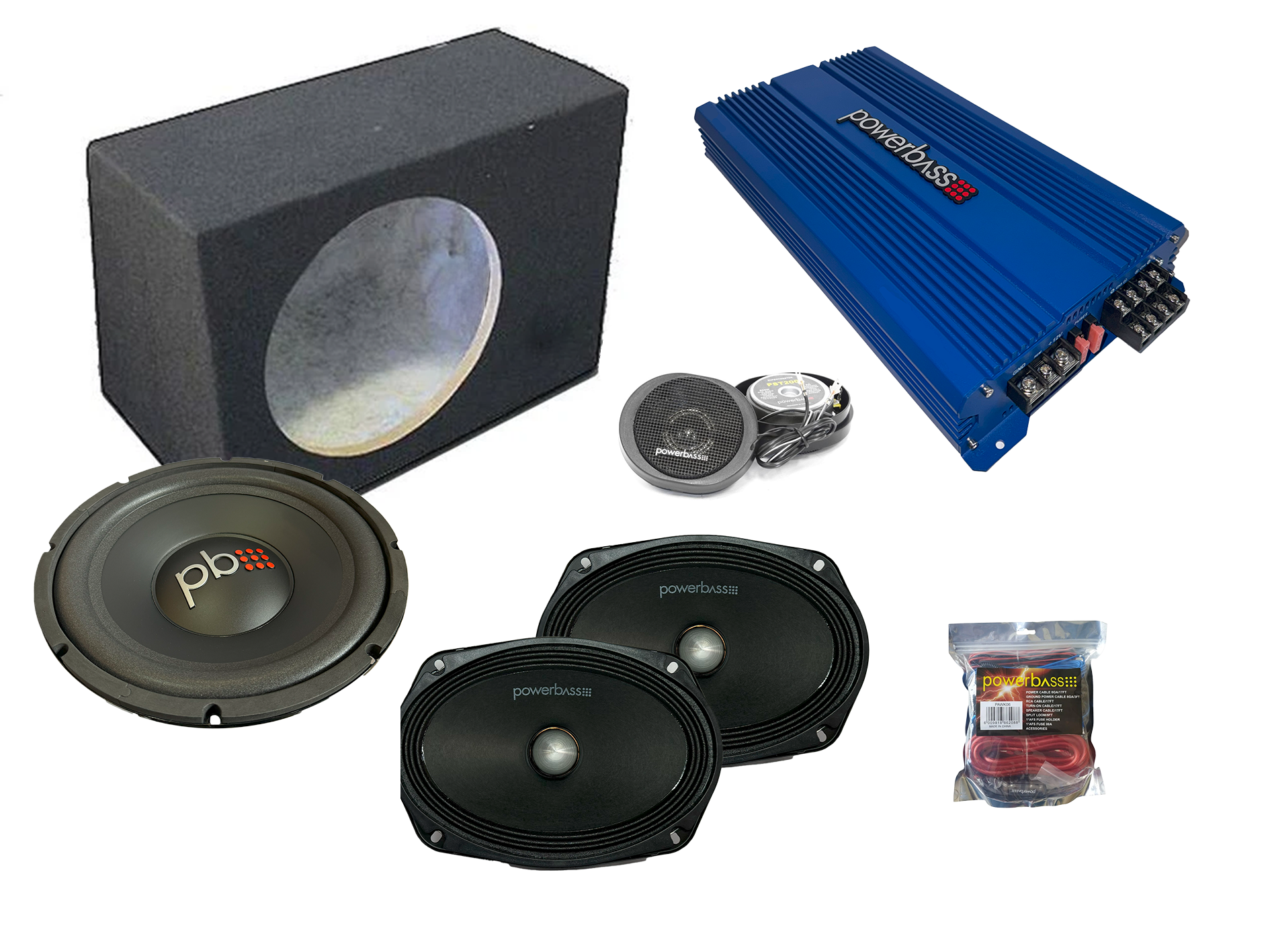 Powerbass Car Audio Starter Kit