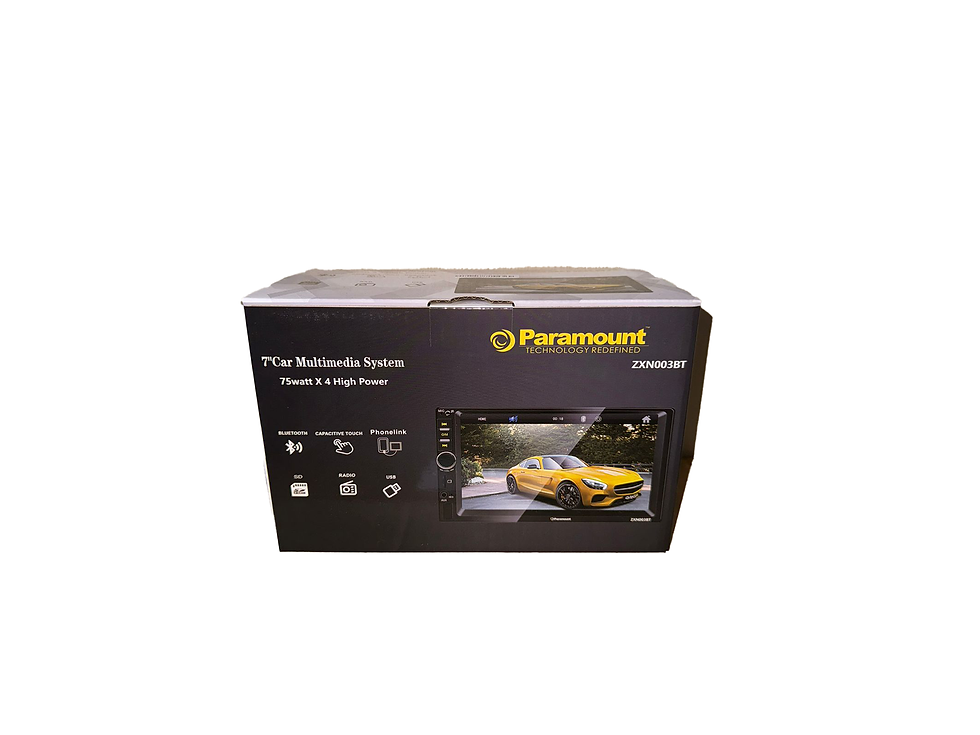 Thumbnail: Paramount 7" Touchscreen FM/BT/USB/SWC Receiver - ZXN003BT