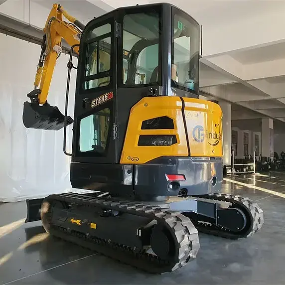 Thumbnail: 3.8 Ton Yanmar Mini Excavator STE45SR| Hydraulic Thumb + 12 Attachments