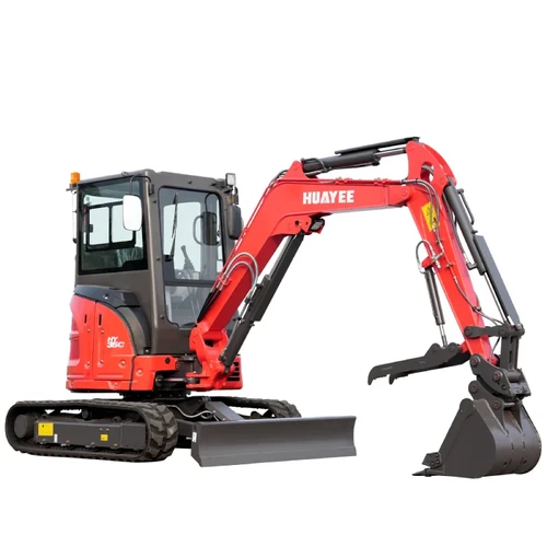 3.5 Ton Industrial Mini Excavator with 24HP kubota Engine & Enclosed Cab — HUAYE