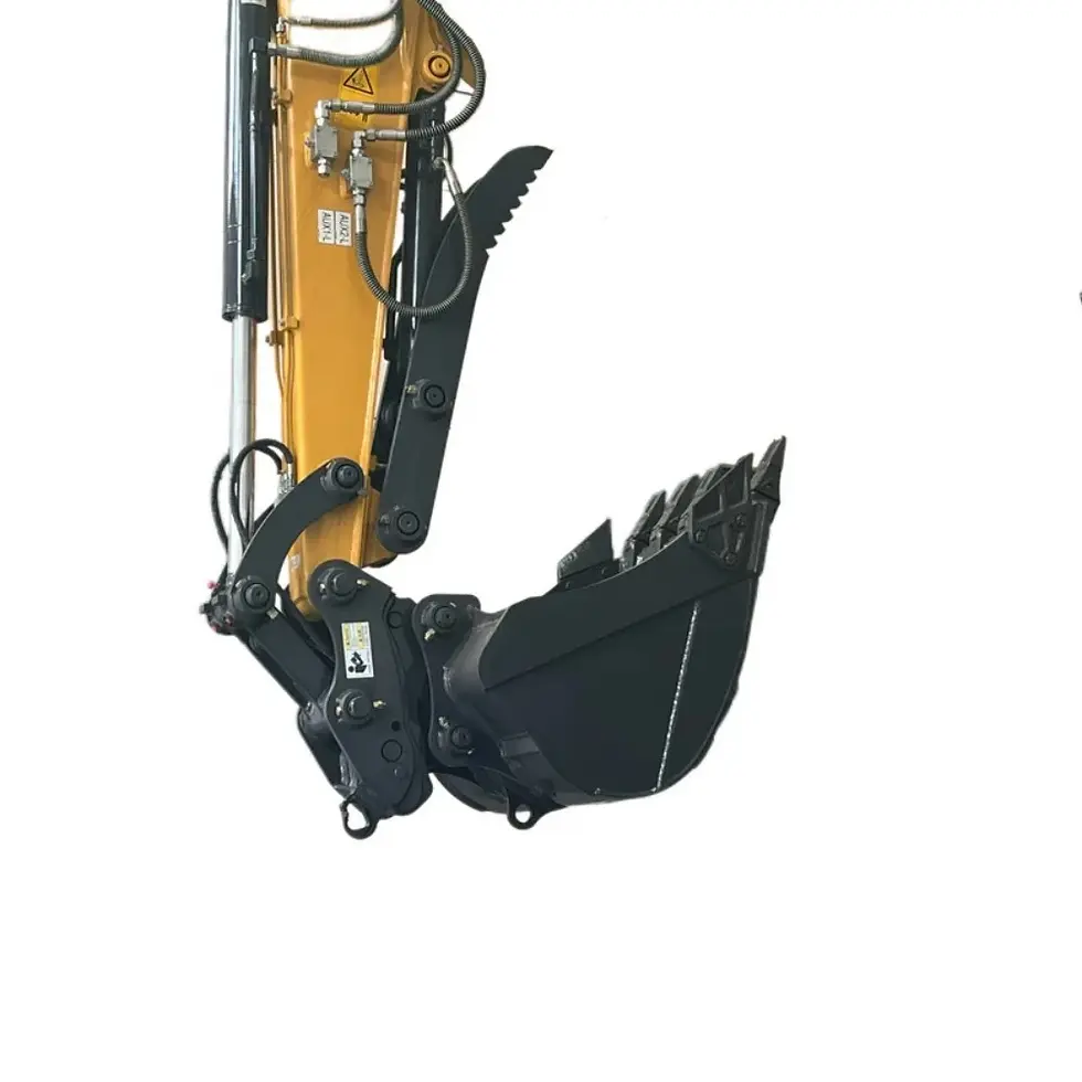 Thumbnail: 6 Ton Mini Excavator Digger Kubota Diesel Engine Hydraulic Thumb&Pilot Control