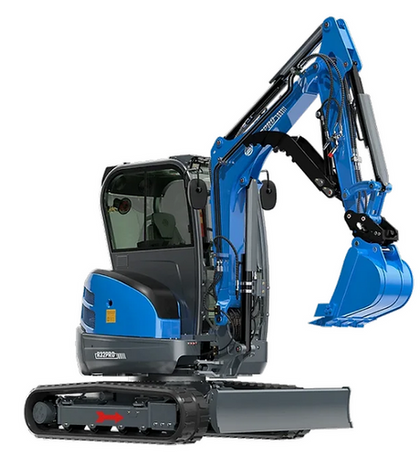 RIPPA R32 Mini Excavator 3.2 Ton with Kubota Engine + 12 Included Attachments