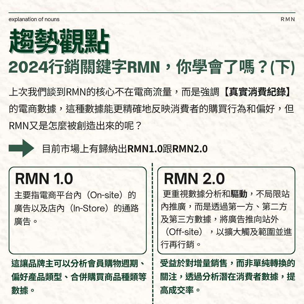 趨勢觀點｜2024行銷關鍵字RMN，你學會了嗎？(下)