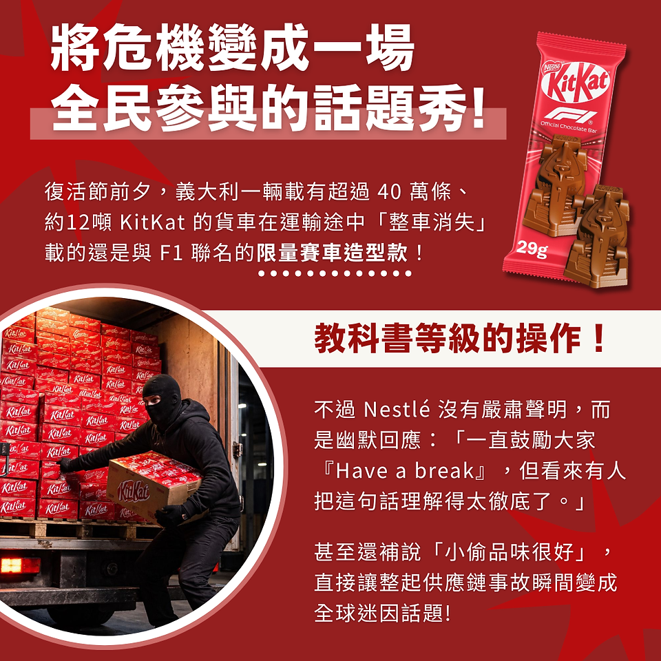 KitKat將危機變成一場全民參與的話題秀