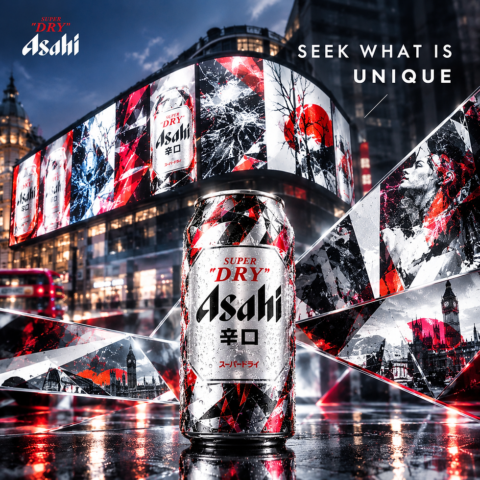 案例分享 | Asahi 把藝術家的創作變成一支「無限變化」的廣告,用 AI 打造《The Infinite Can》