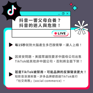 抖音一響父母白養？抖音的迷人與危險