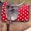 Thumbnail: Supreme Products Dotty Fleece Saddle Pad - Cob/Full