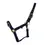 Thumbnail: Hy Equestrian Soft Webbing Head Collar NAVY - FULL SIZE