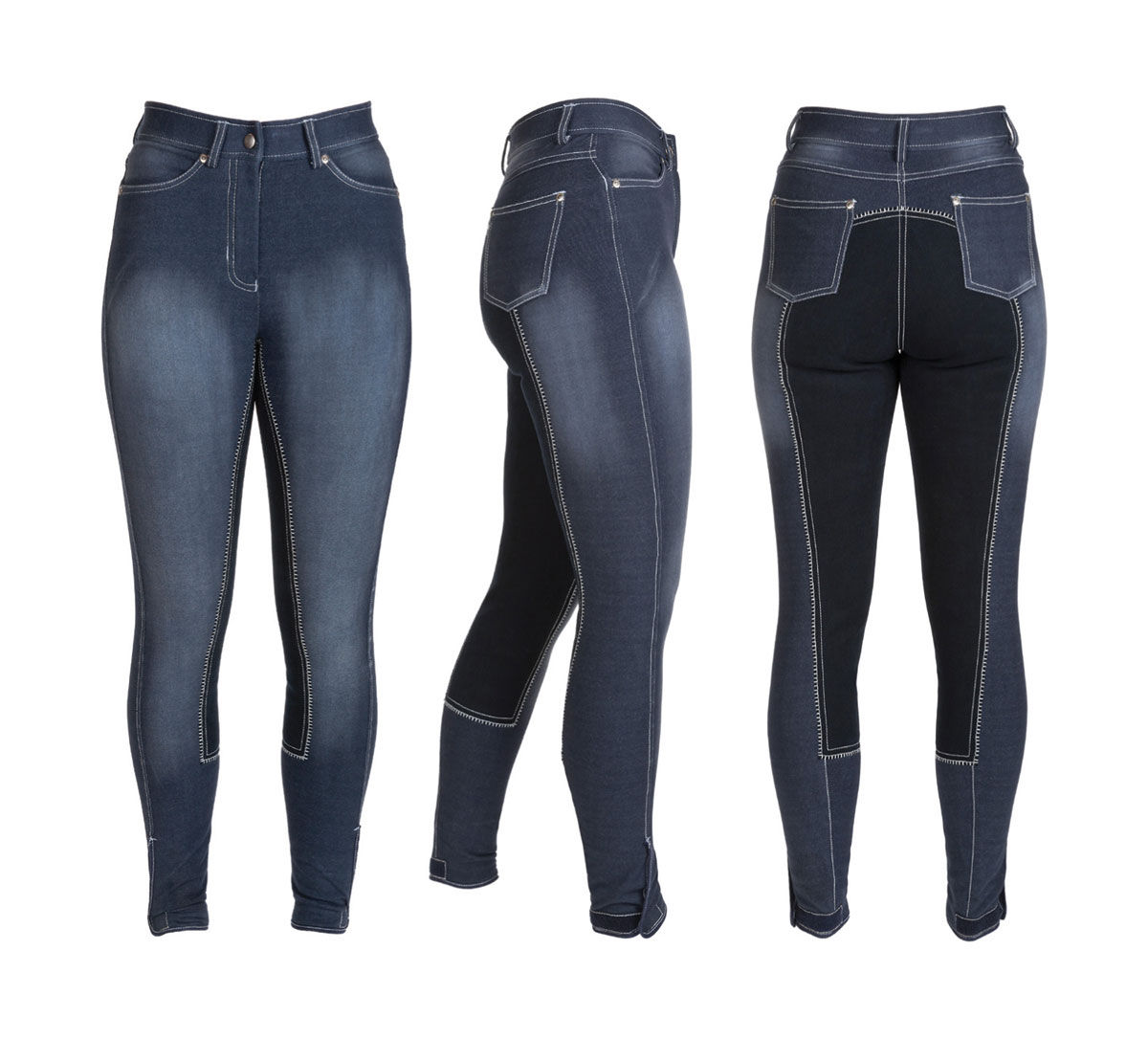 Hy Equestrian Denim Look Ladies Breeches