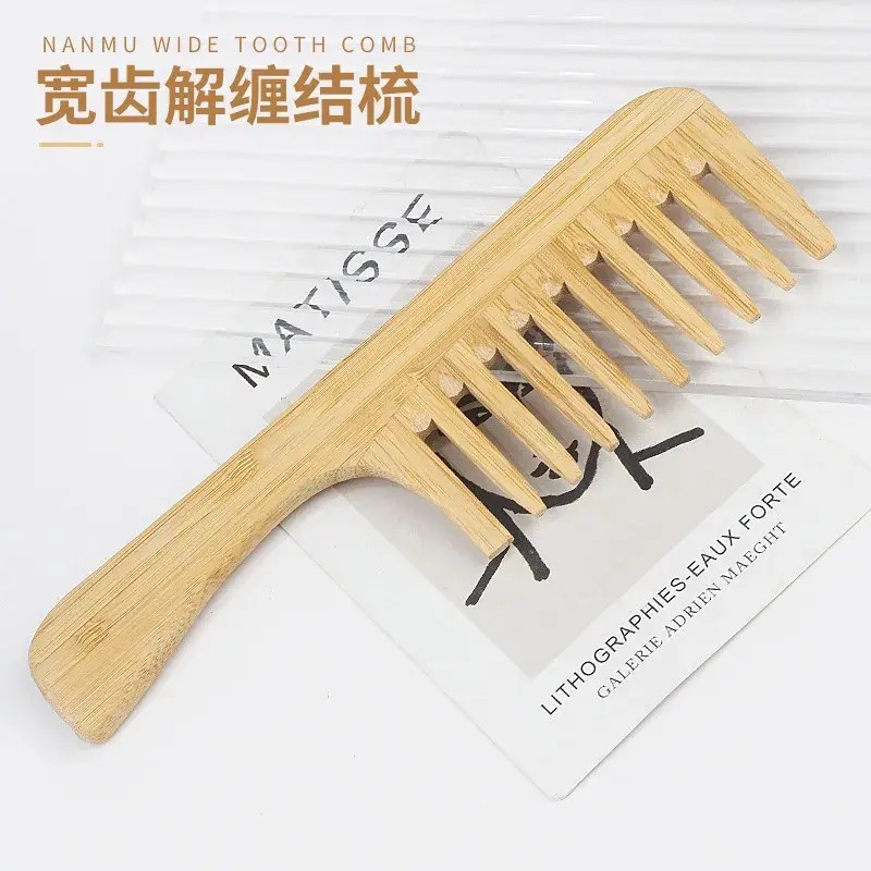 Thumbnail: Anti-Static Wooden Hair Combs