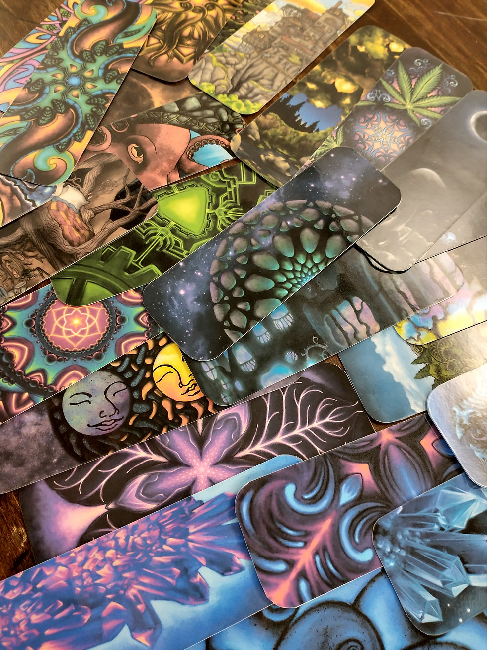 Thumbnail: Sun & Moon Bookmark