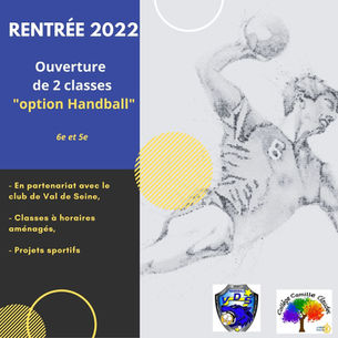 🔵⚪️ Classe horaires aménagés 