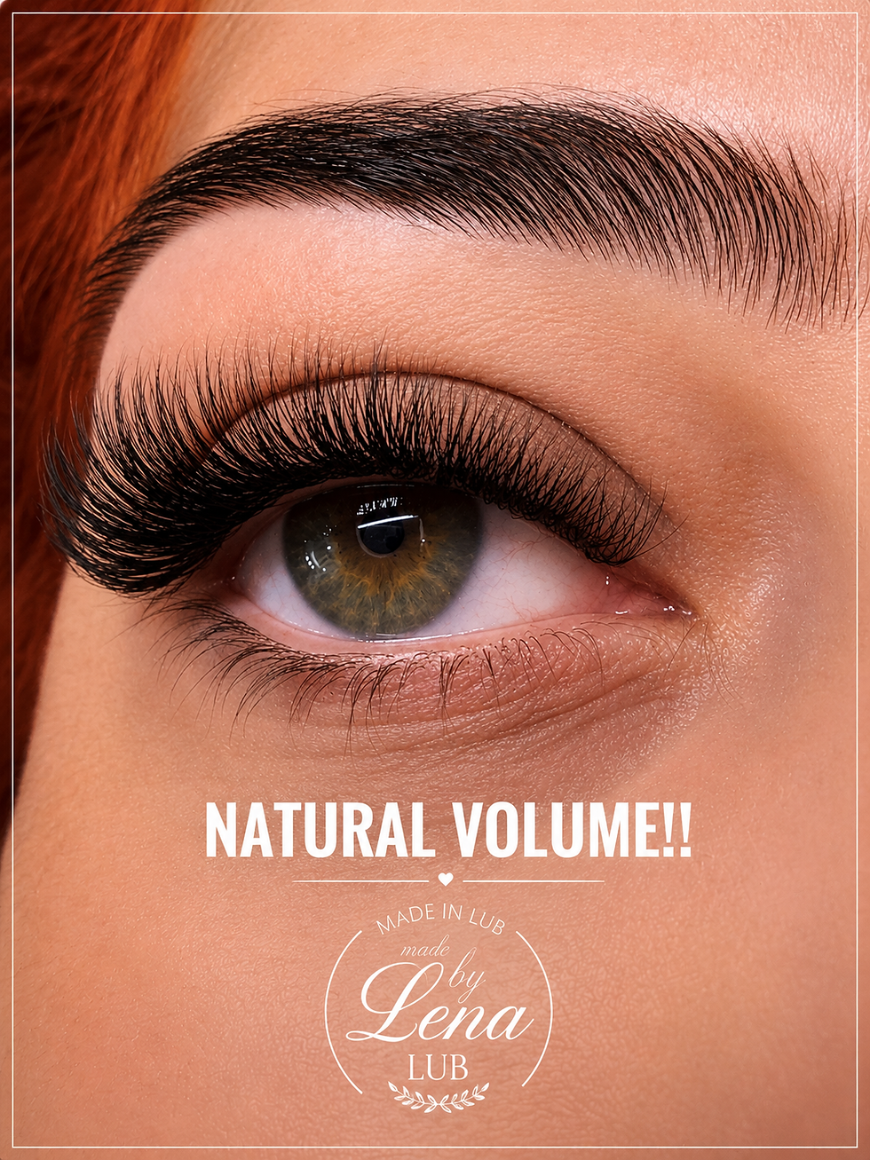 Natural Volume eyelash extensions by Lena Utmost Beauty (LUB) in Balwyn, Melbourne. Soft, wispy lash extensions customised for clients from Balwyn, Balwyn North, Doncaster, Mont Albert, Kew and surrounding eastern suburbs.