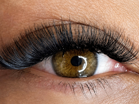 Eyelash Extensions in Kew by Lena Utmost Beauty, showing a natural-looking lash set for nurses and healthcare professionals.