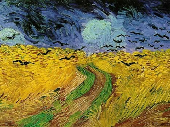 Wheat field with crows- Vincent van Gogh