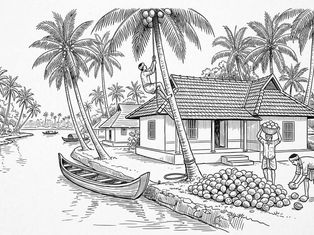 a village in kerala