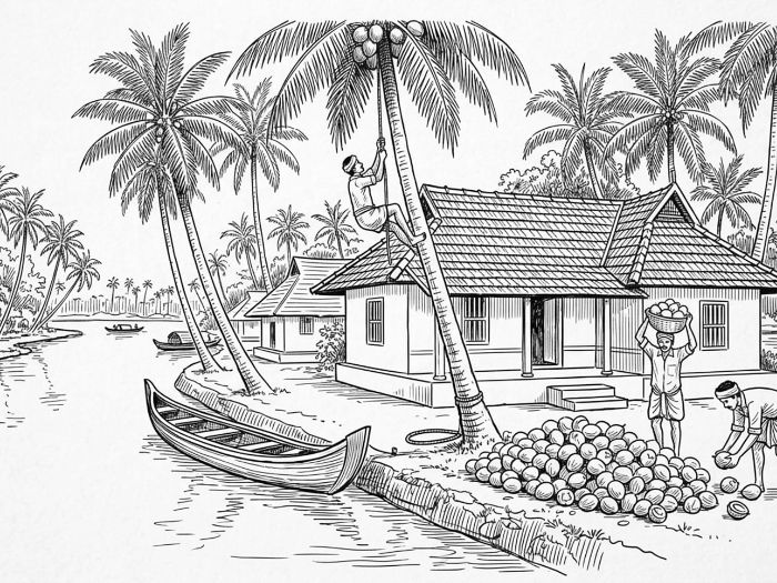 a village in kerala