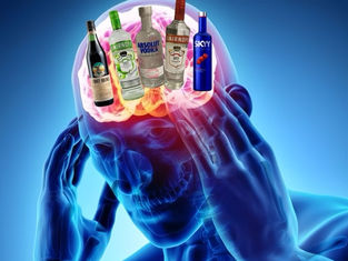 An illustration of drug addicts