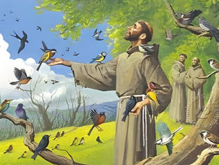 St Francis in nature