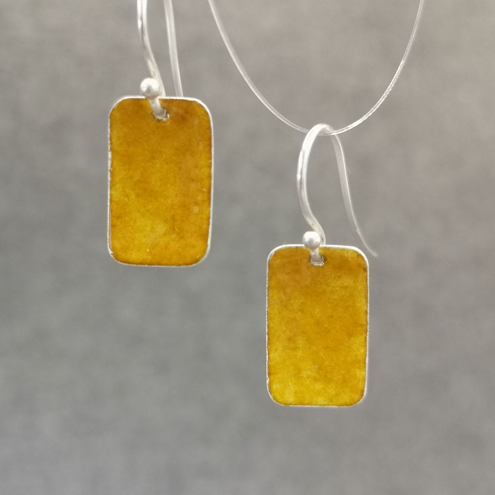 Miniature : Boucles d'oreilles émaillées