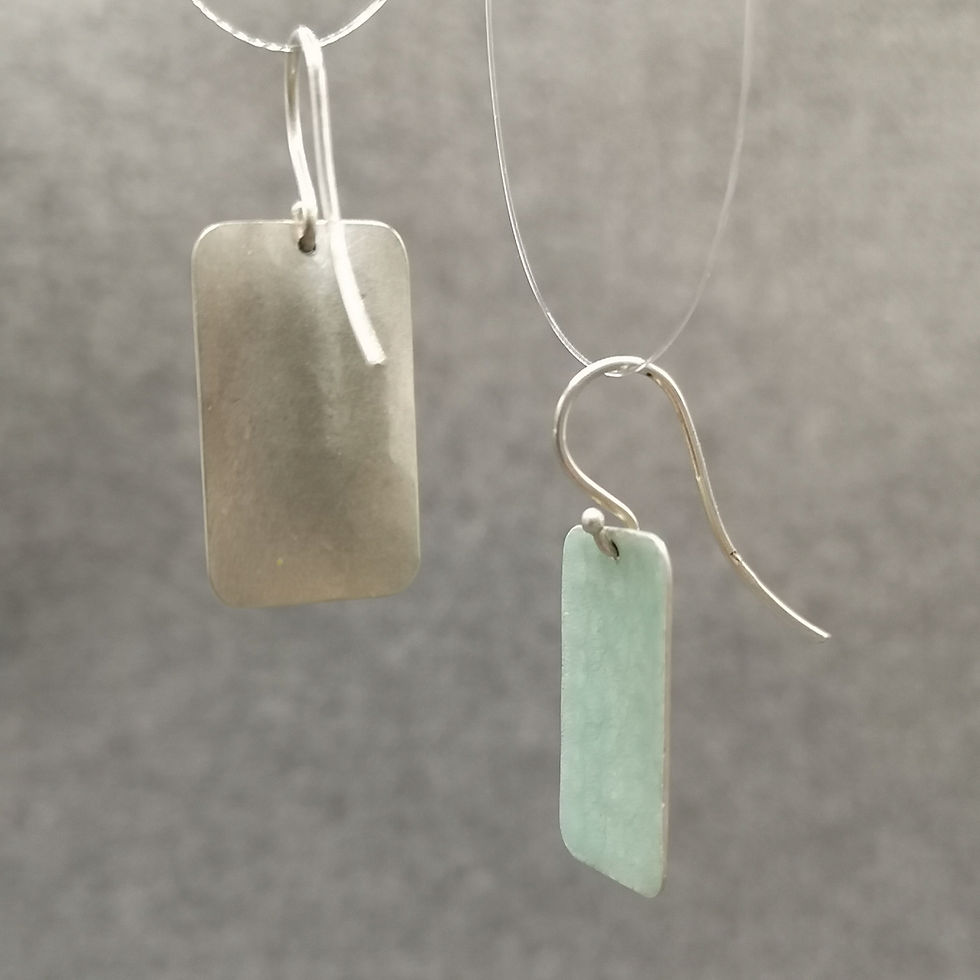 Miniature : Boucles d'oreilles émaillées