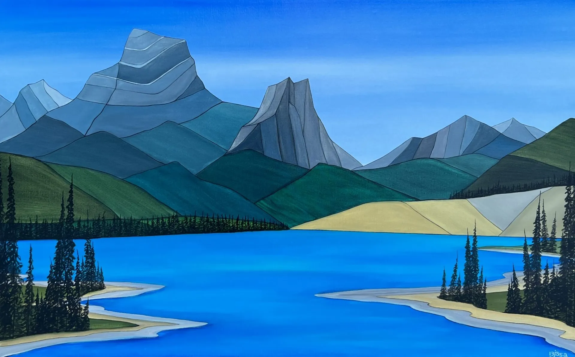 Gap Lake Summer
