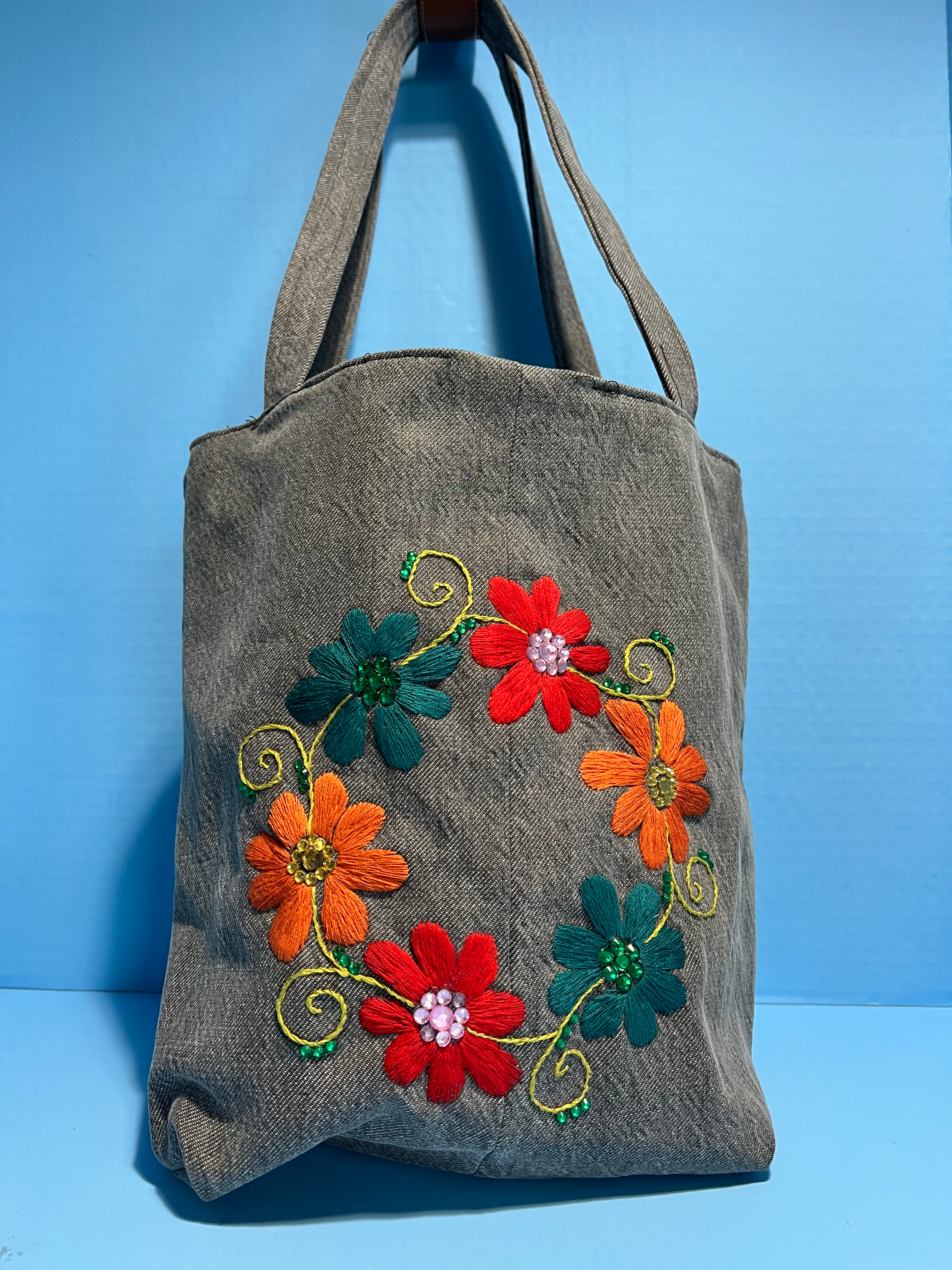 Flowers Garland Tote Bag
