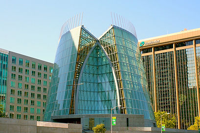 Cathedral of Christ the Light, CA, isolated with Triple Pendulum™ isolators to increase the building's seismic resilience.