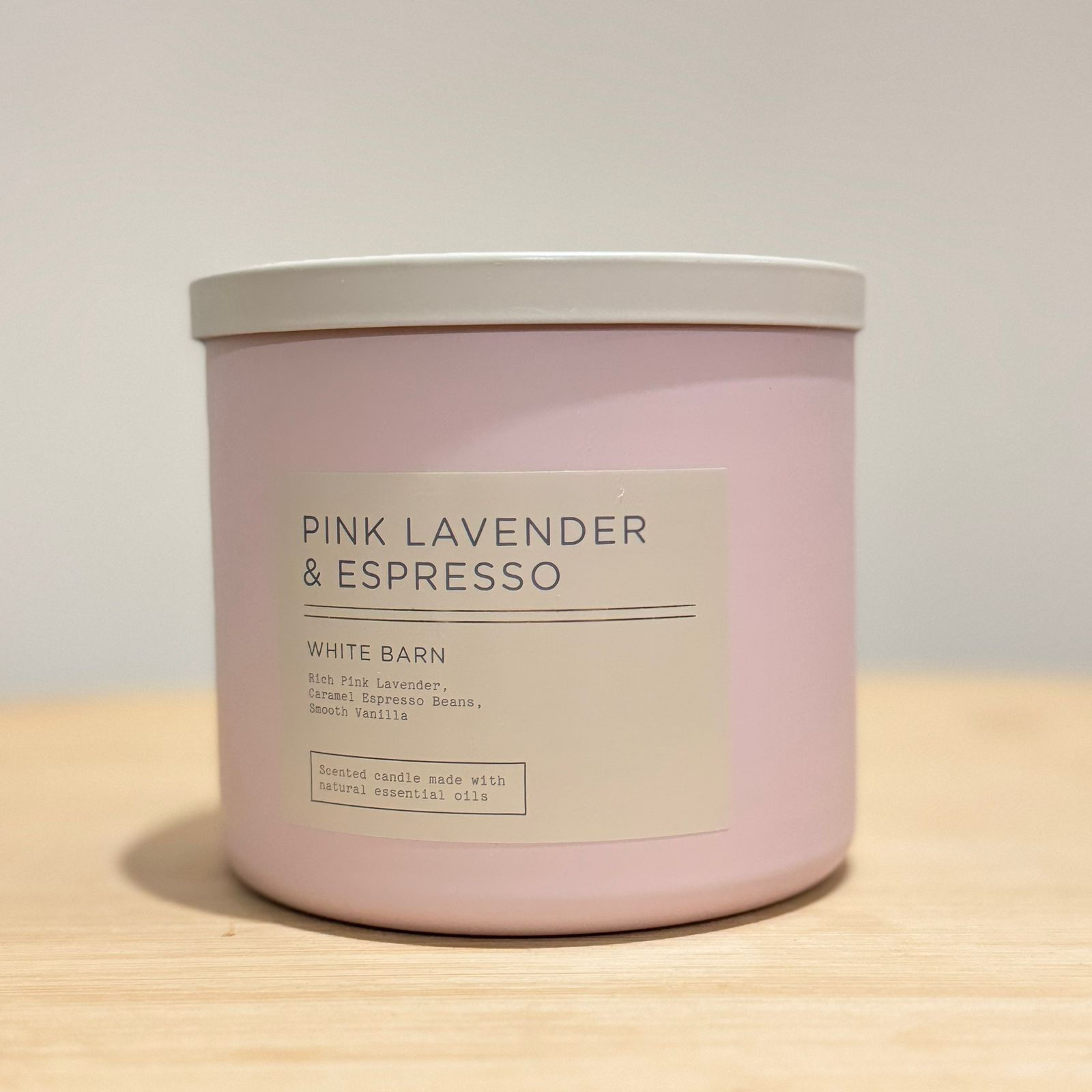 3 Wicks Candle - Pink Lavender & Espresso