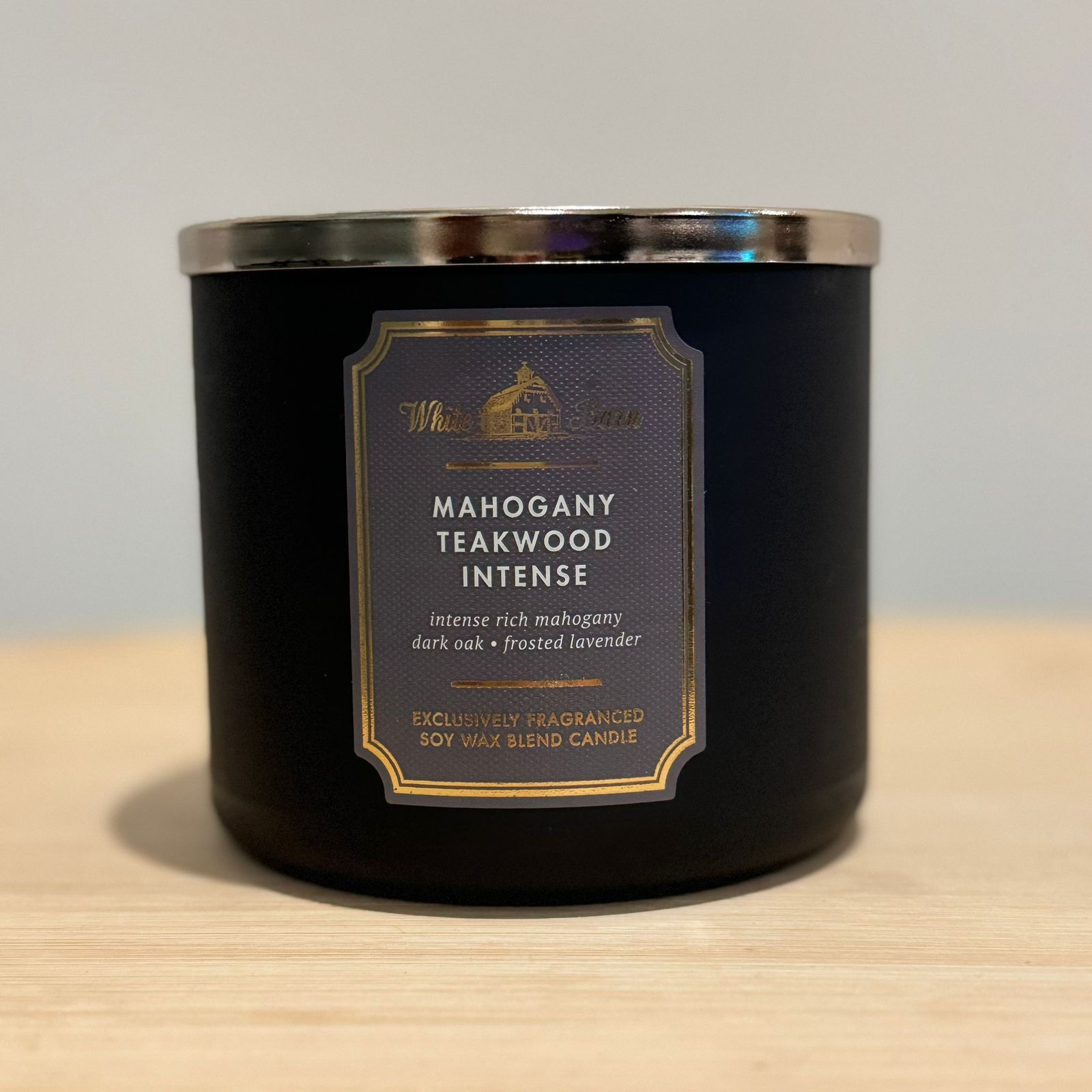 3 Wicks Candle - Mahogany Teakwood Intense