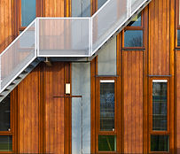 Modern Wooden Facade