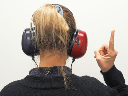 Hearing Test with Headphones