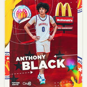 Anthony Black: The rise of an independent shoe company player to McDonald's All-American!!!!!!!